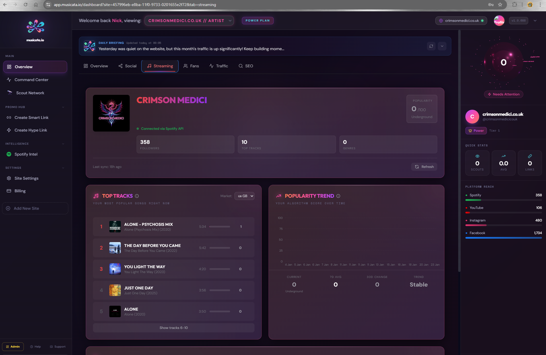 Streaming